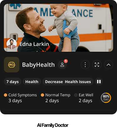 Family health habit system